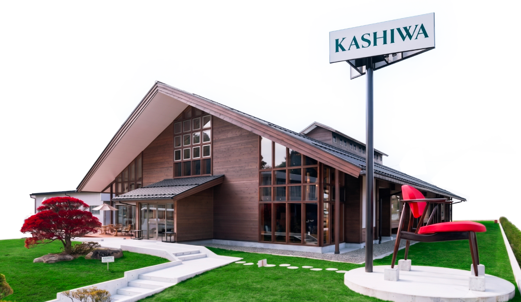 KASHIWA 高山ショールームの外観